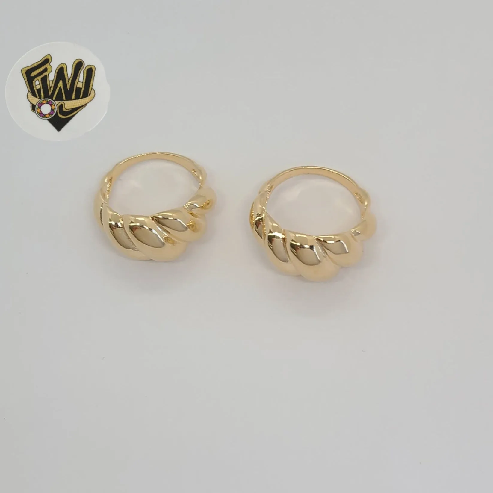 (1-3058-5) Gold Laminate - Croissant Ring - BGF