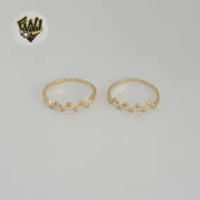 (1-3060) Gold Laminate - Zig Zag Ring - BGF