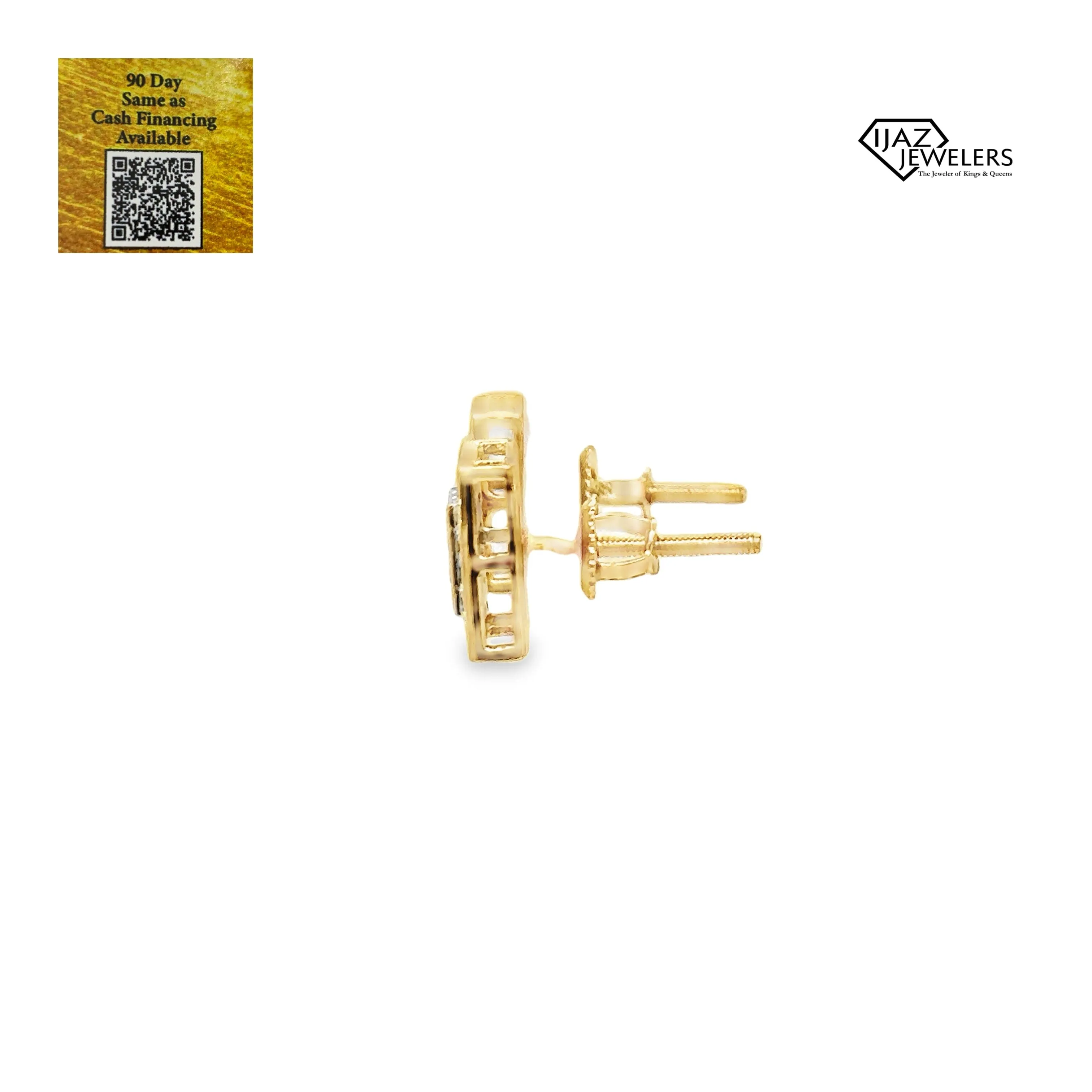 10K Gold 0.25 CTW Diamond Earrings