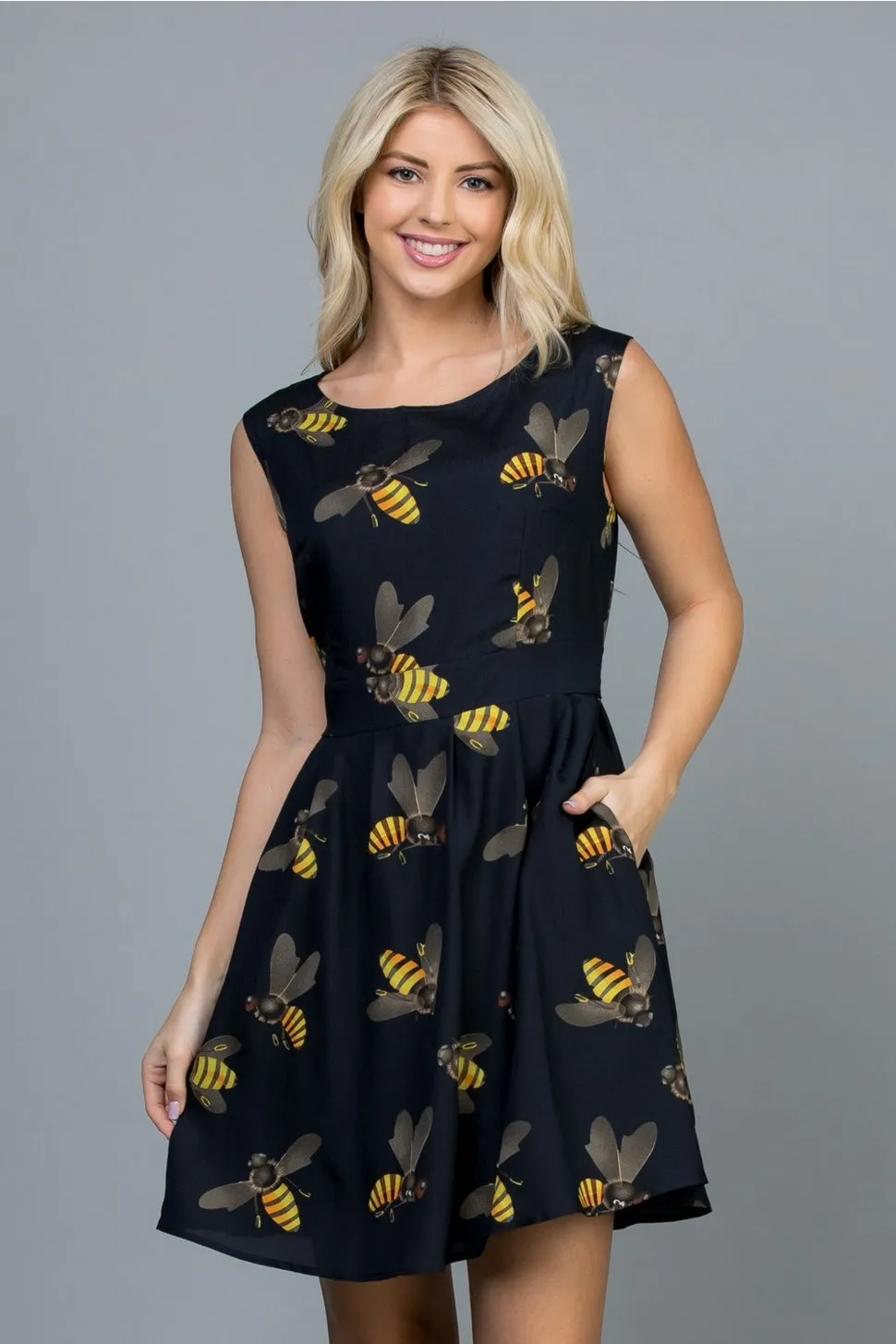 A-Line Dress with Pockets!