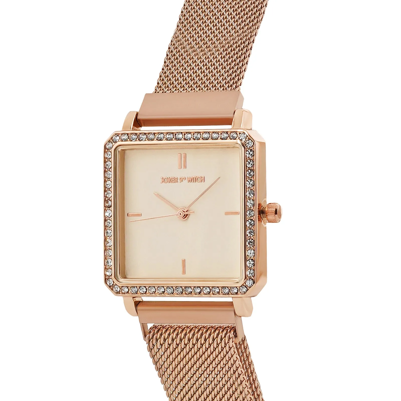 Adelaide Rosegold Watch Bracelet Stack