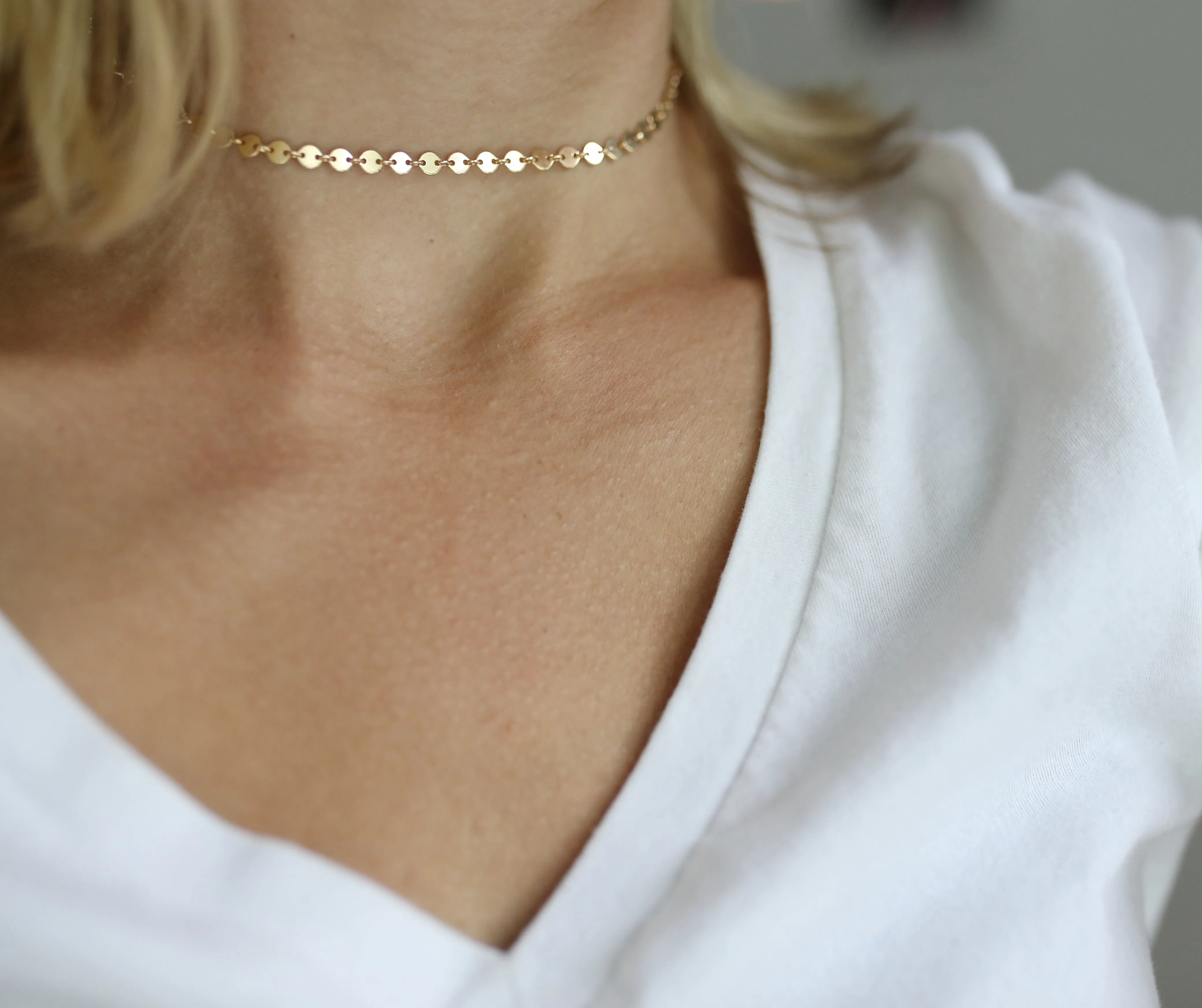 Aubrey Choker - Gold