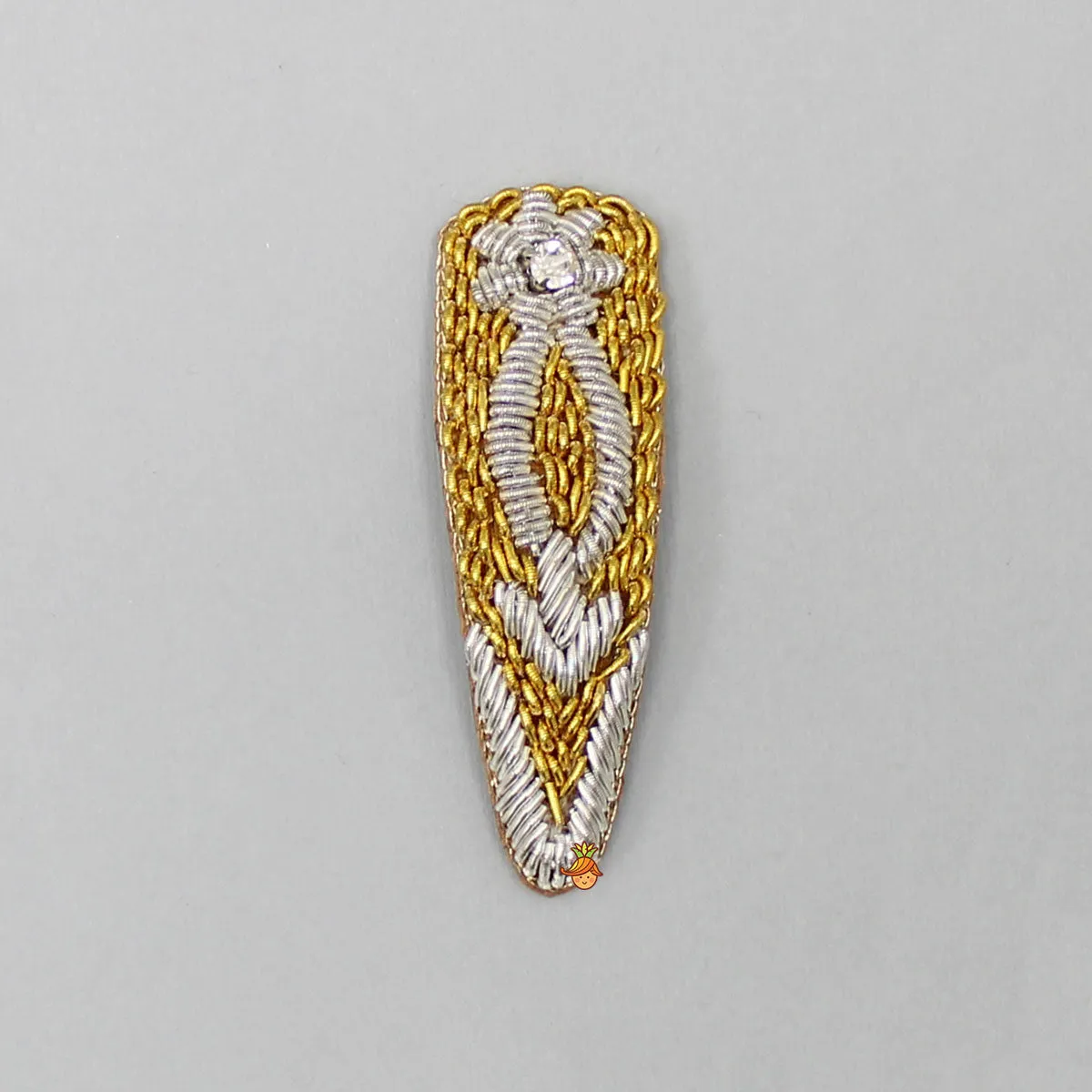 Beautiful Bullion Thread Work Hair Clip