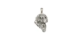 Bernese Mountain Dog Pendant Jewelry Sterling Silver Handmade Dog Pendant BMD1H-P