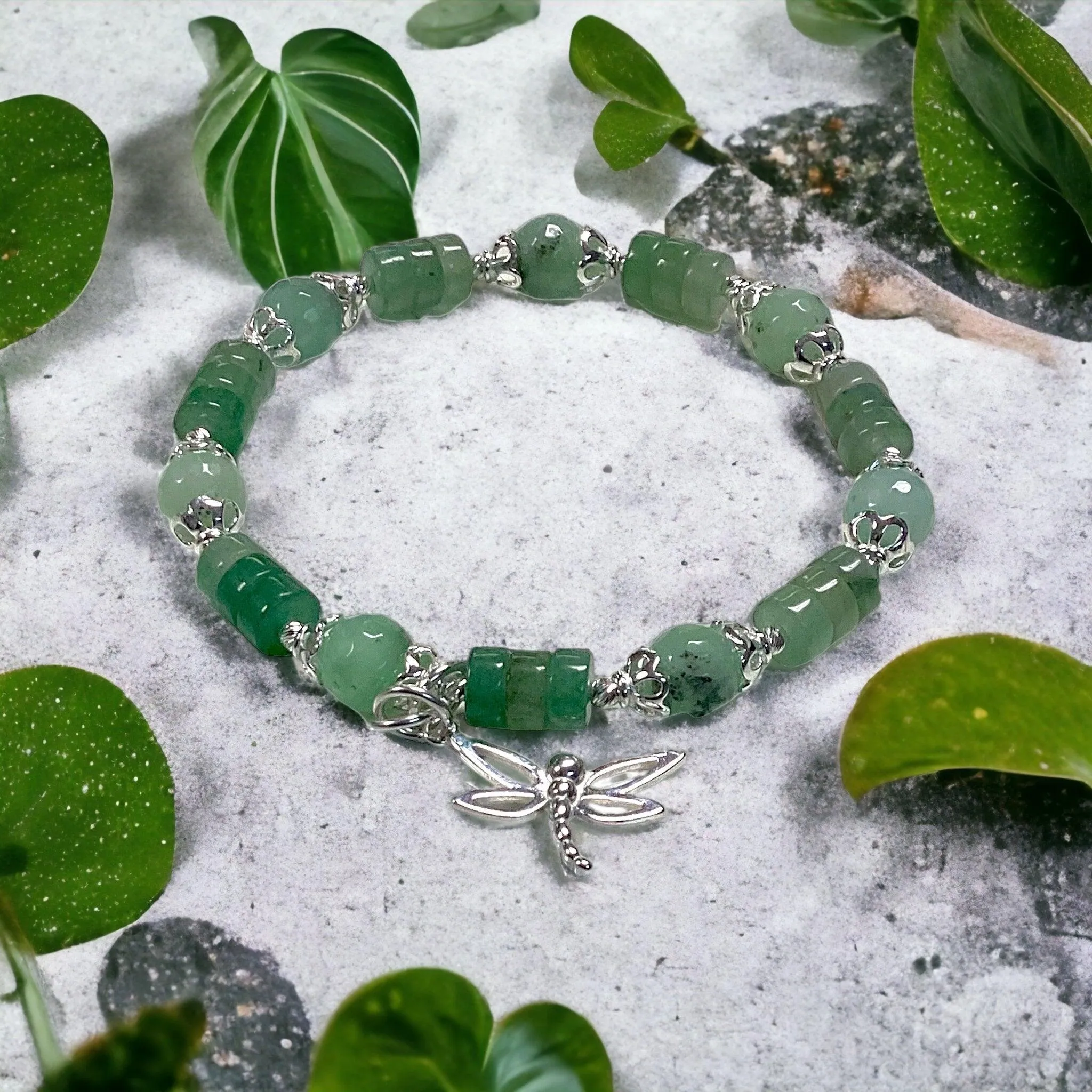 Bracelet Kit - Jade Dragonfly Bracelet