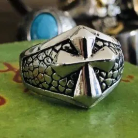 Cross Ring W/ Dragon's Armor - R25