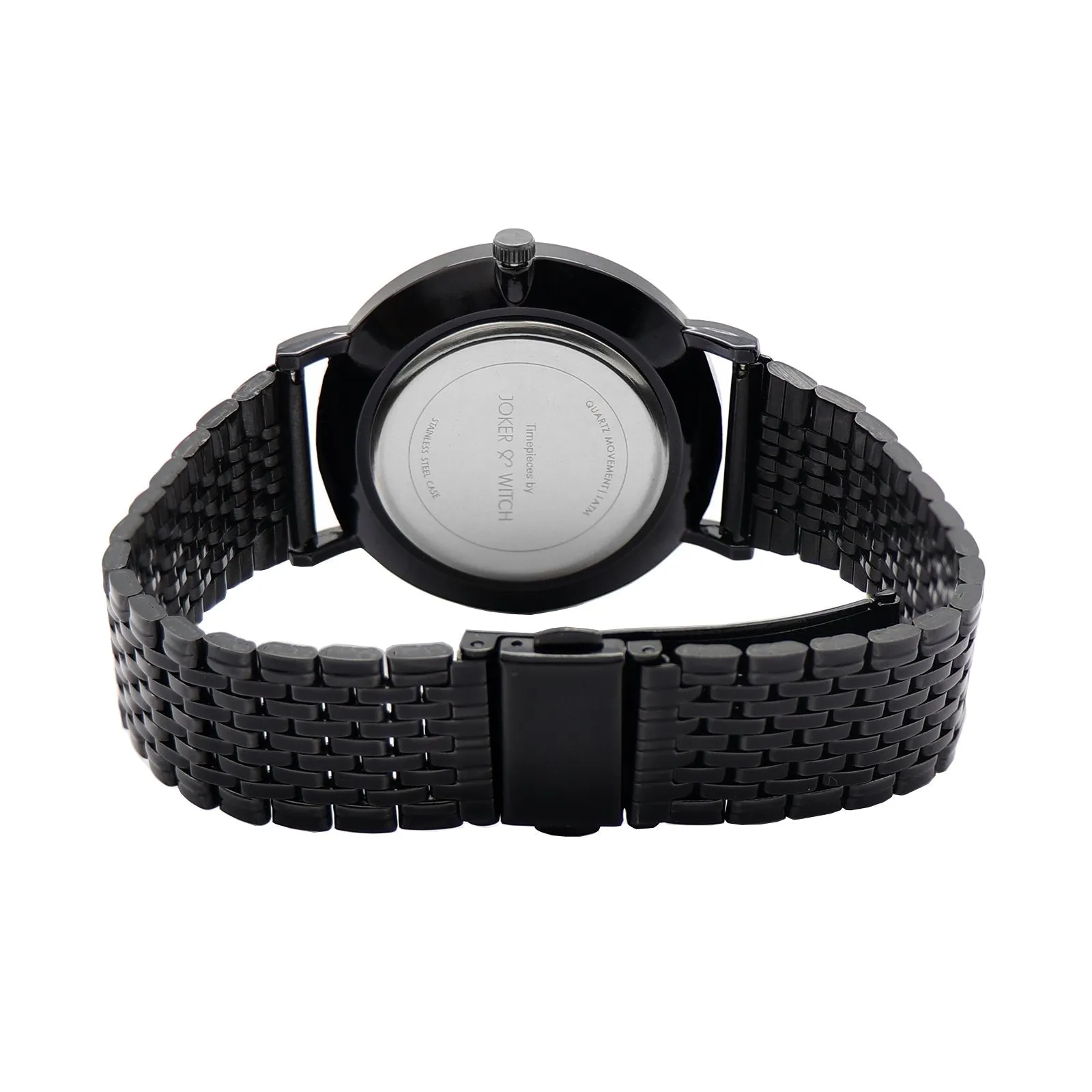 Ebony Black Men's Watch Bracelet Stack