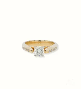 Eternal Love 18k Diamond Engagement Ring