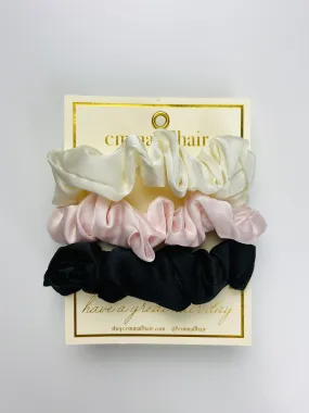 Flhair Mini Scrunchie Set of Three