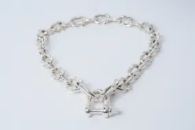 Grade Chain Charm Choker (45cm, Deco Links, PA)