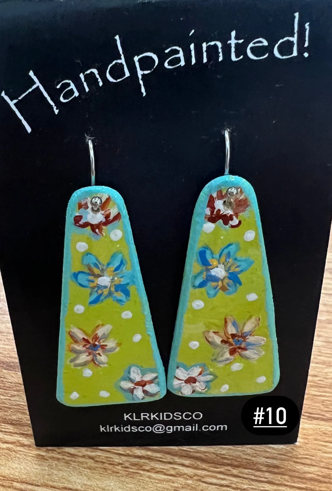 HANDPAINTED EARRINGS