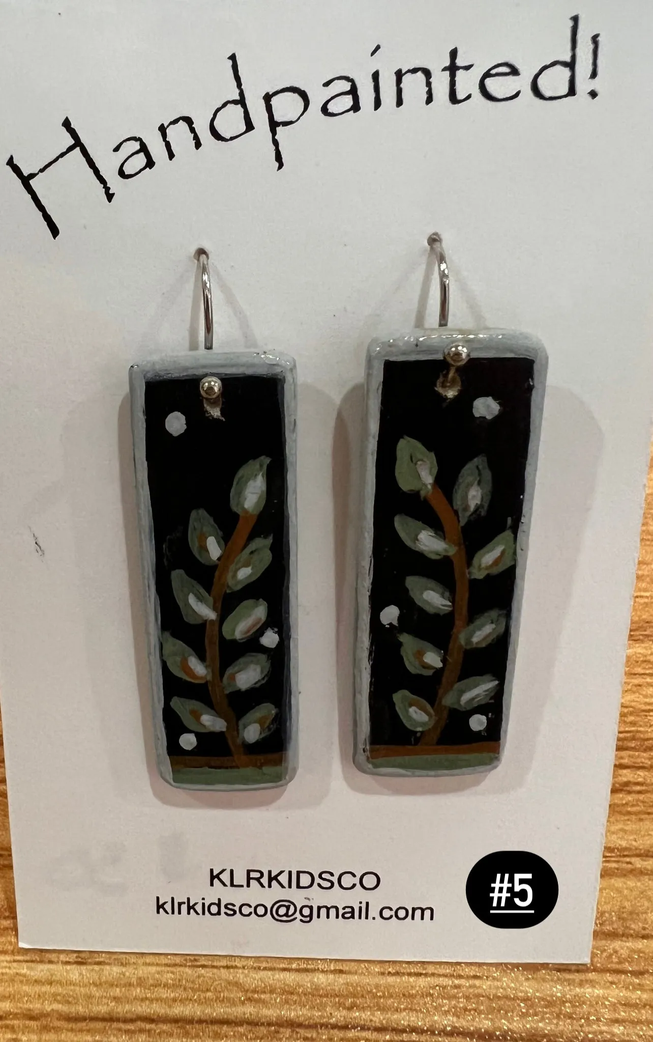 HANDPAINTED EARRINGS