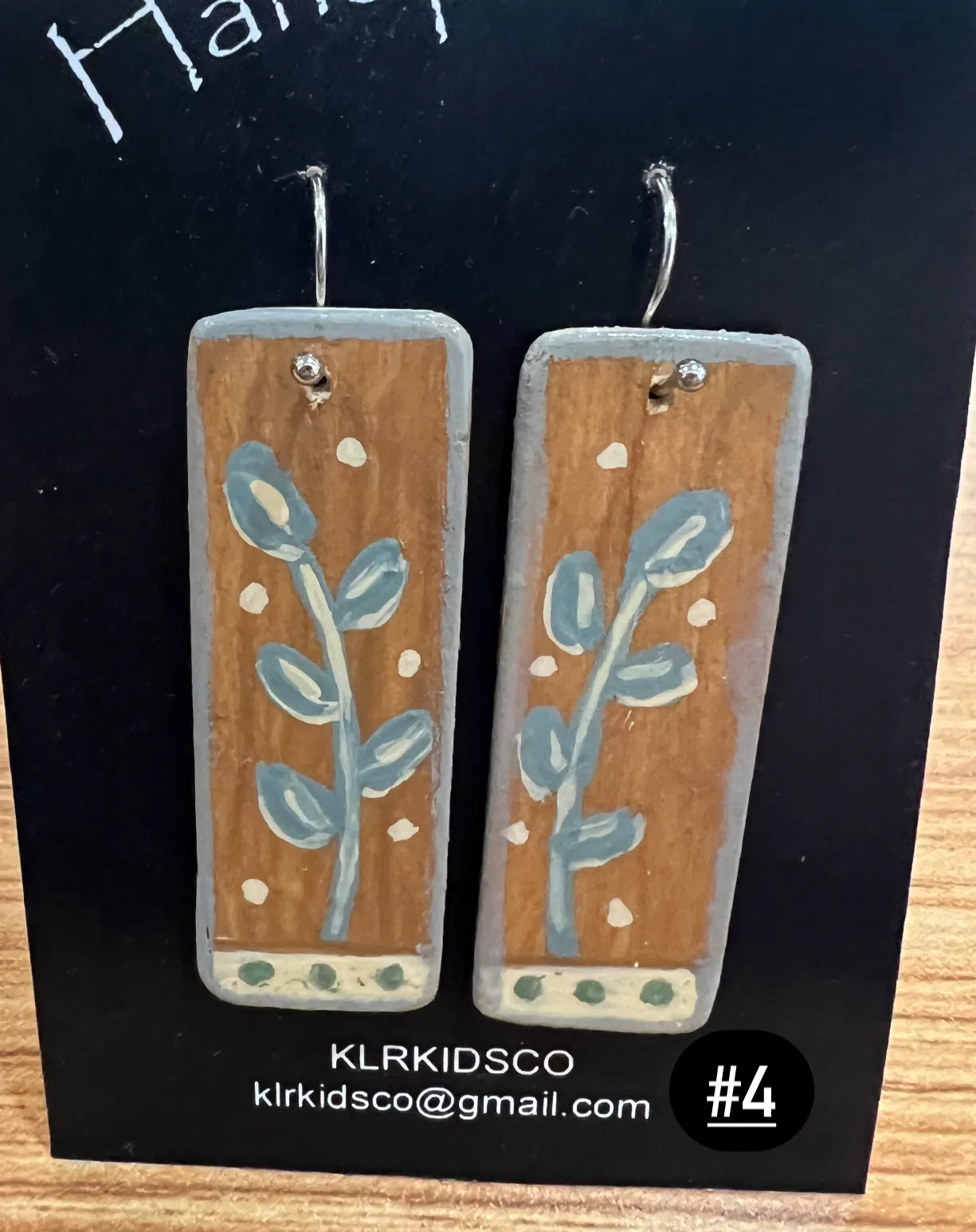 HANDPAINTED EARRINGS