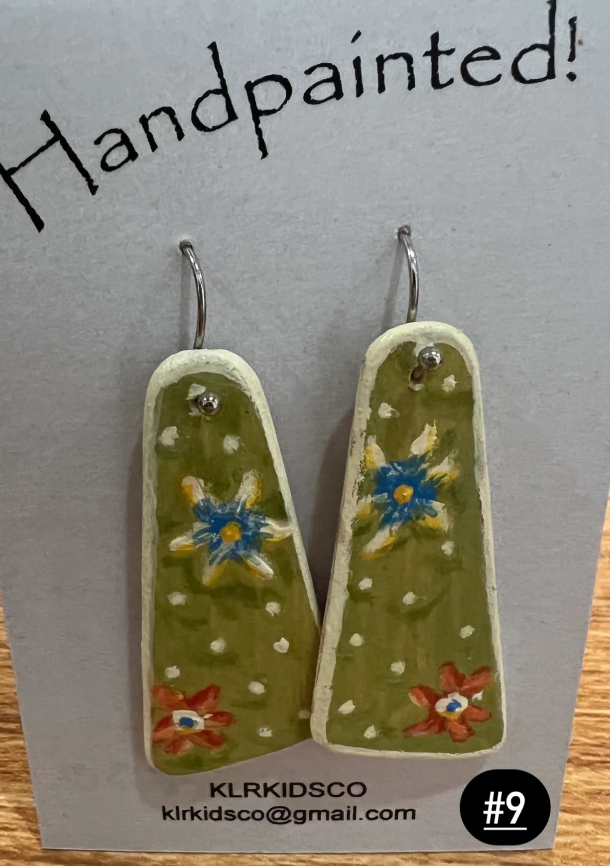 HANDPAINTED EARRINGS