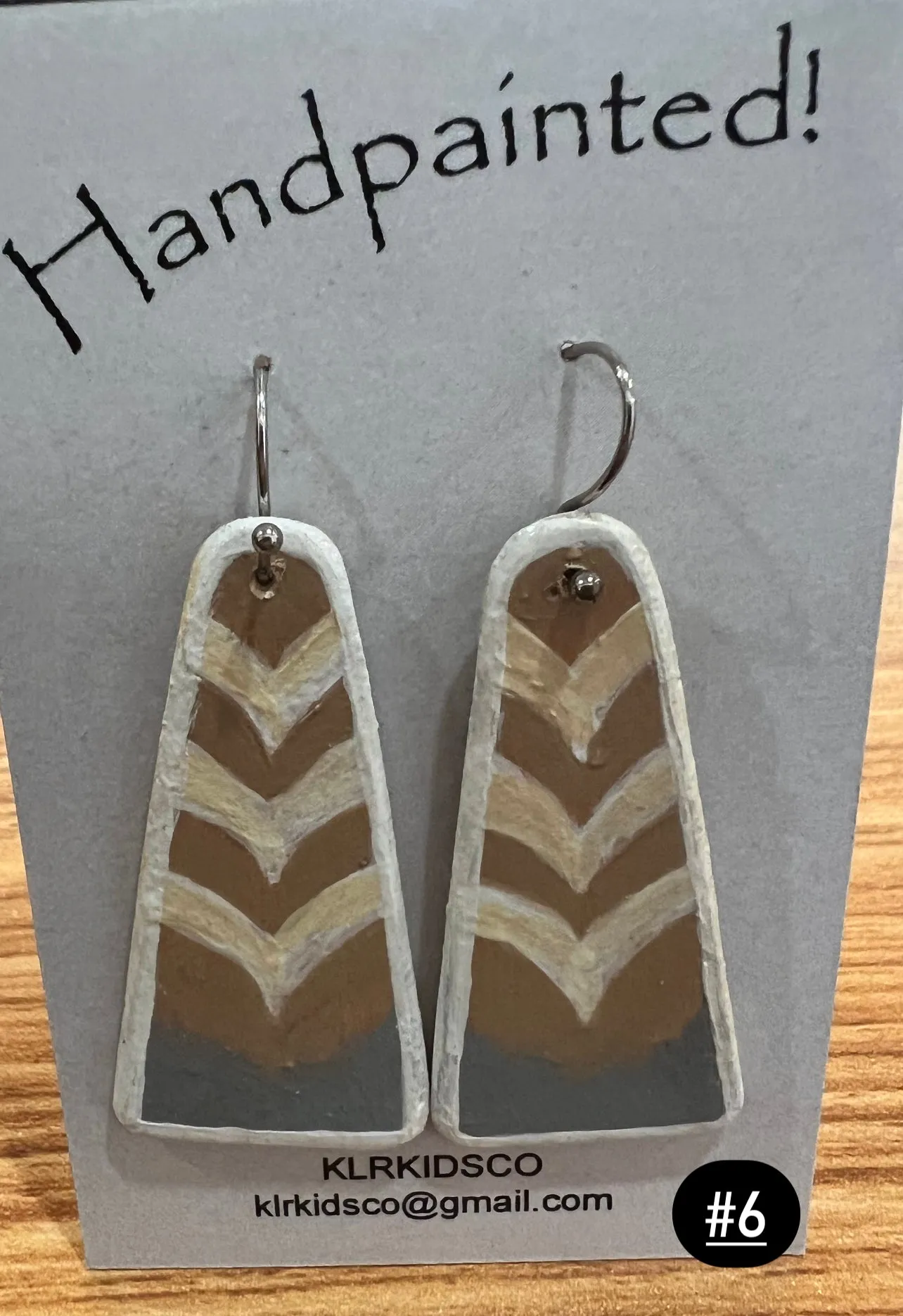 HANDPAINTED EARRINGS