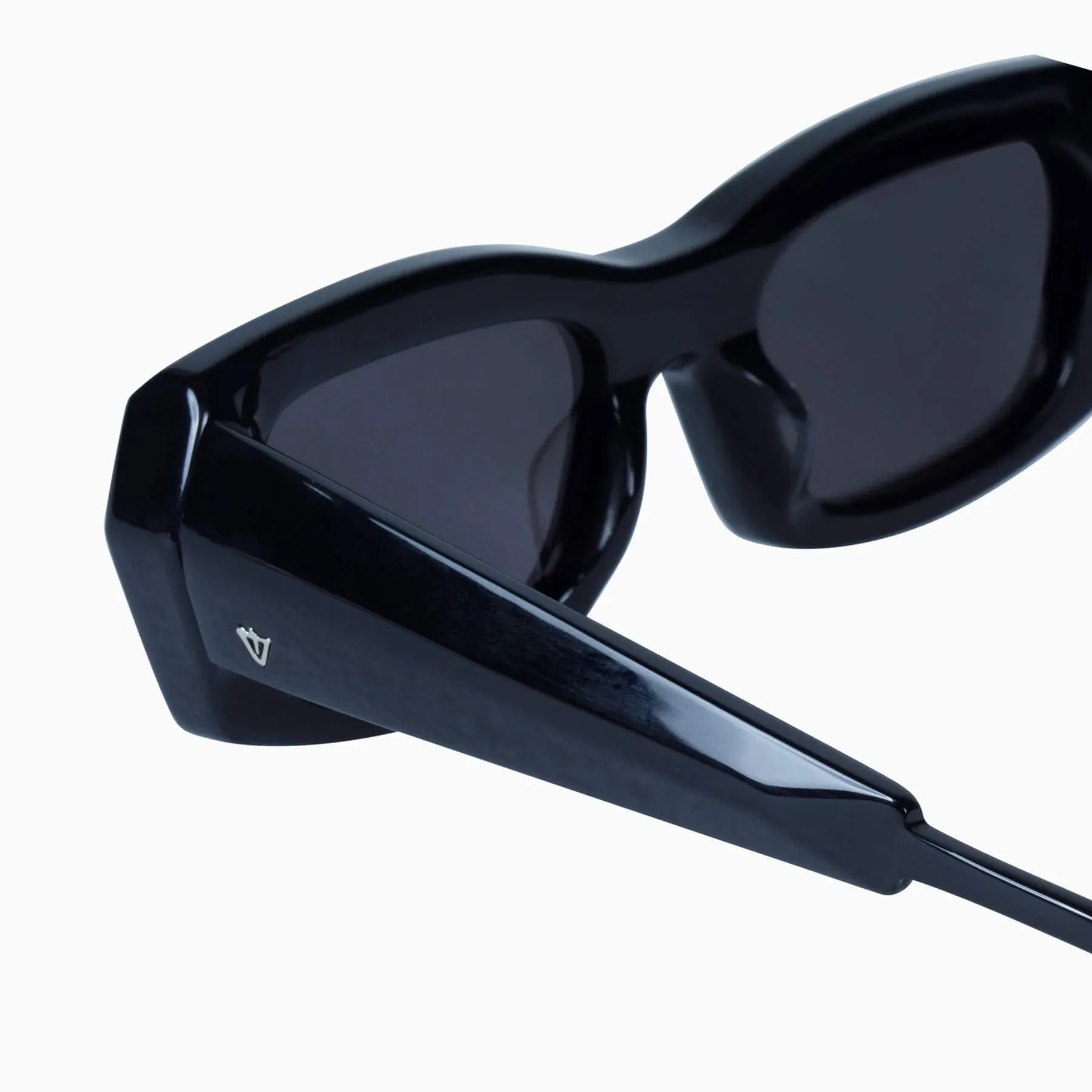 Holycity | Sunglasses - Gloss Black / Black Lens