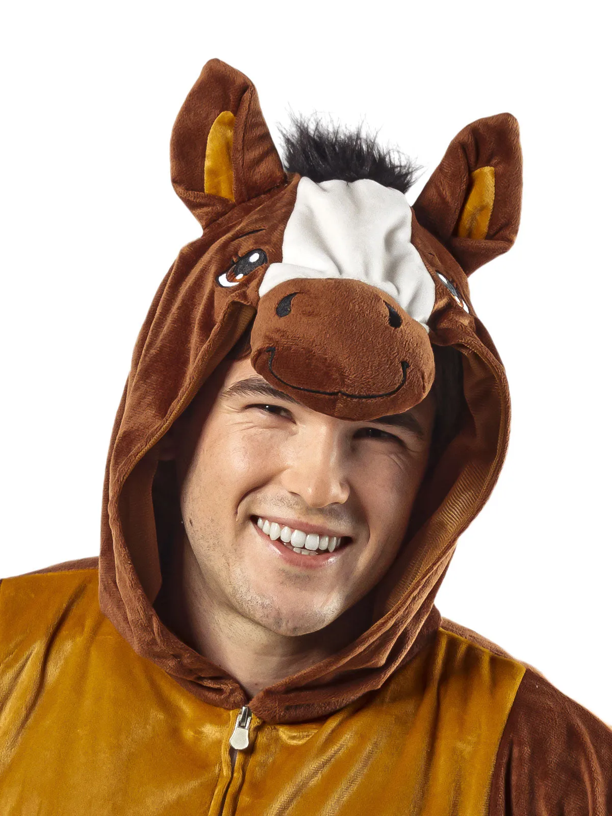 Horse Furry Onesie Costume for Adults