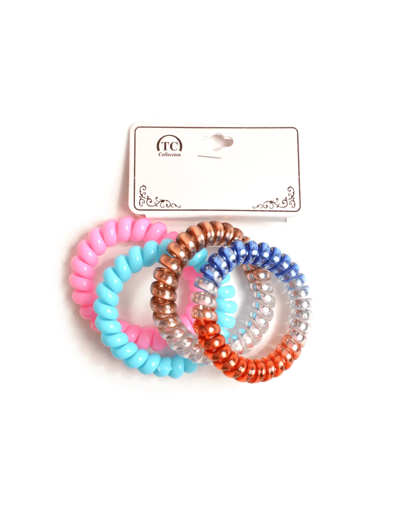 Lovely Colors Spiral Ties