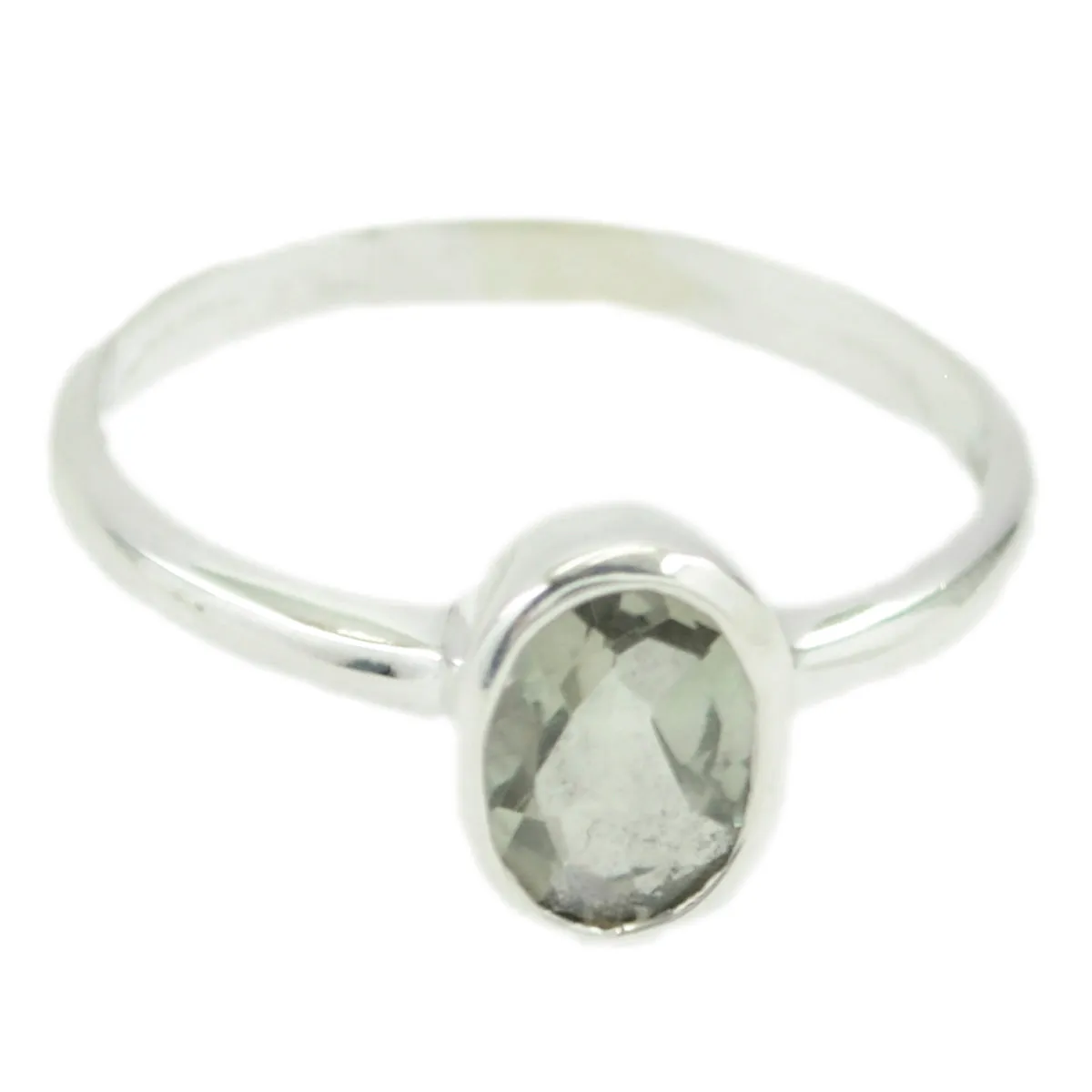 Stunning Green Amethyst Magnetic Gem 925 Sterling Silver Ring - Bestselling Jewelry Store