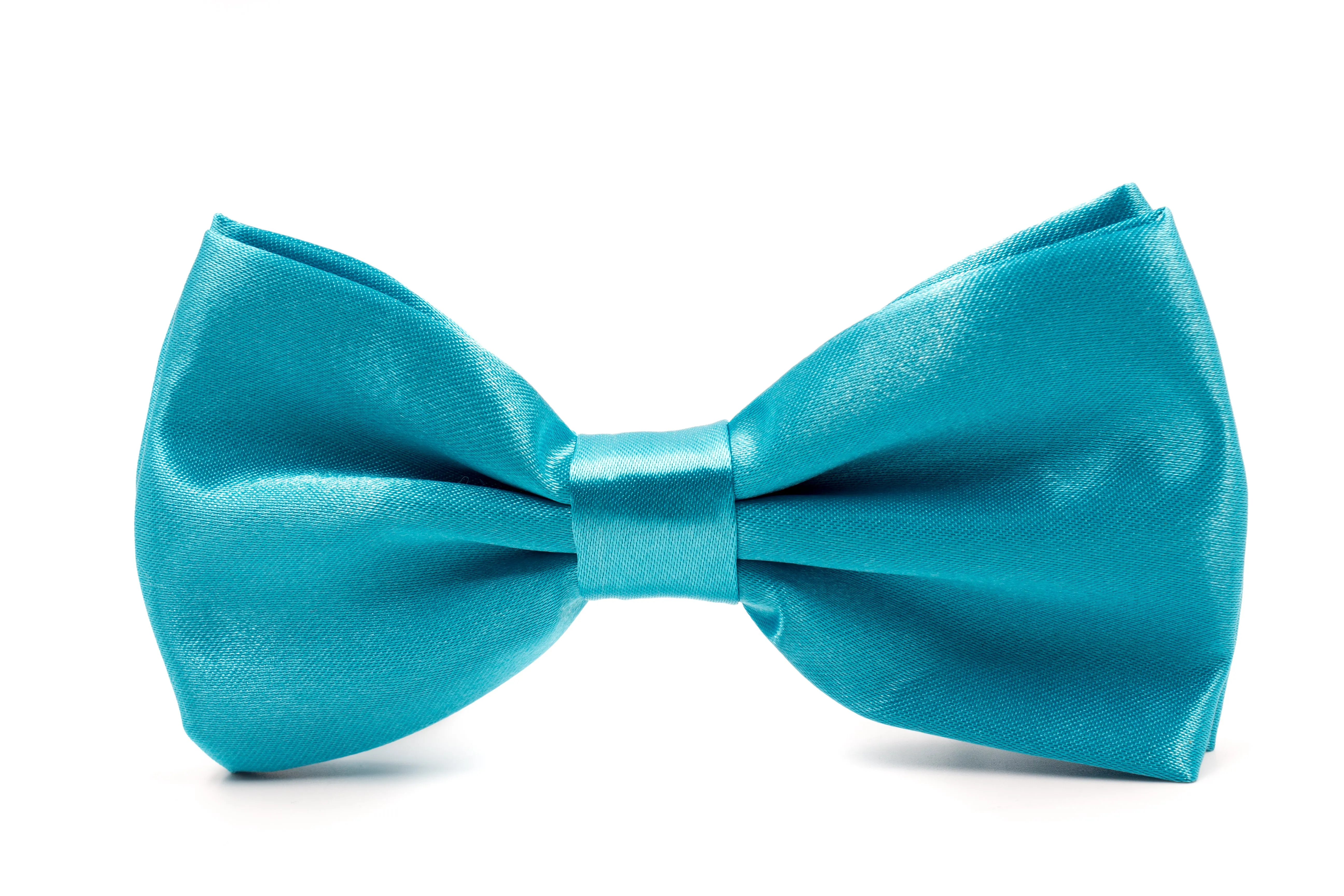 Mens Bow Tie - Aqua