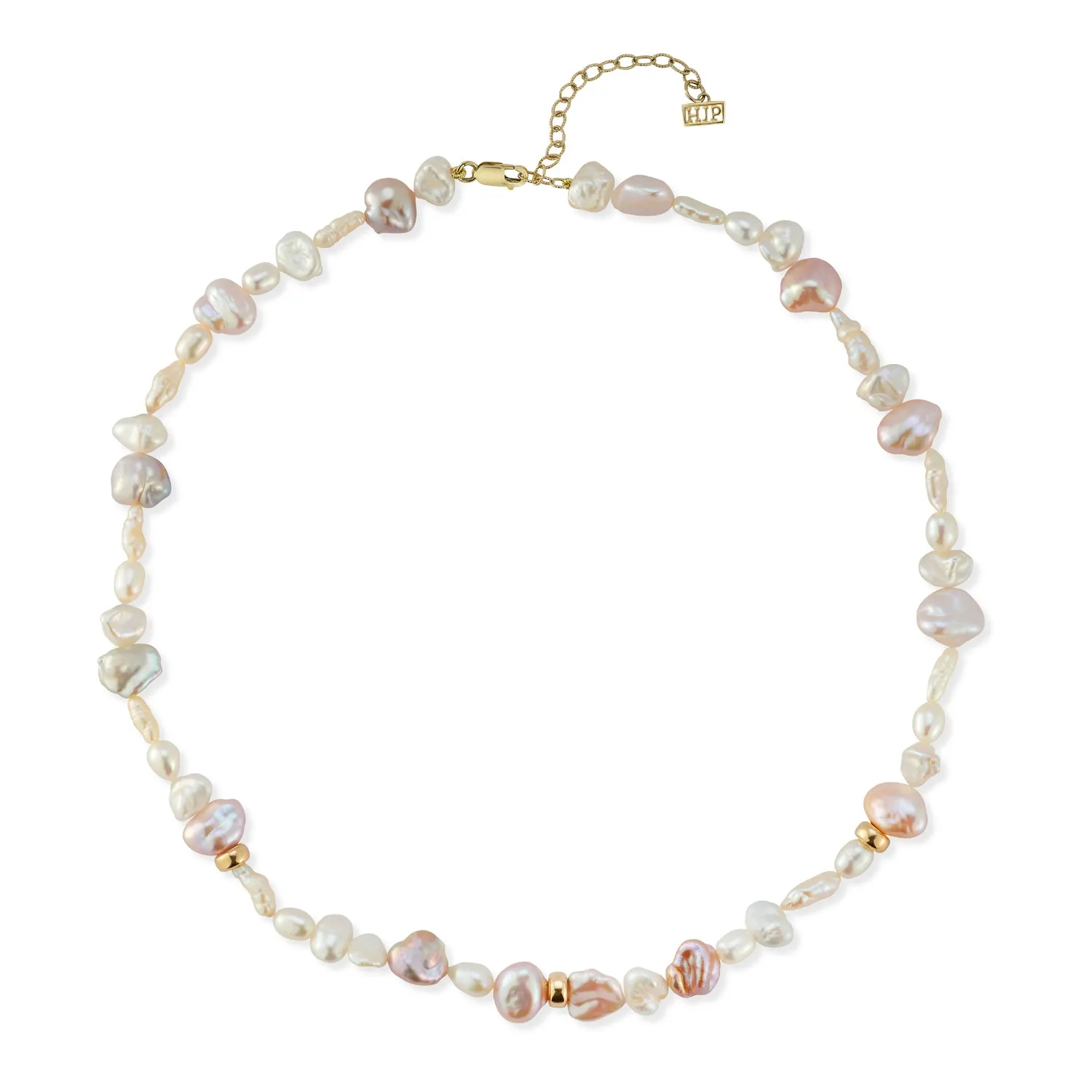 Mixed pearl necklace