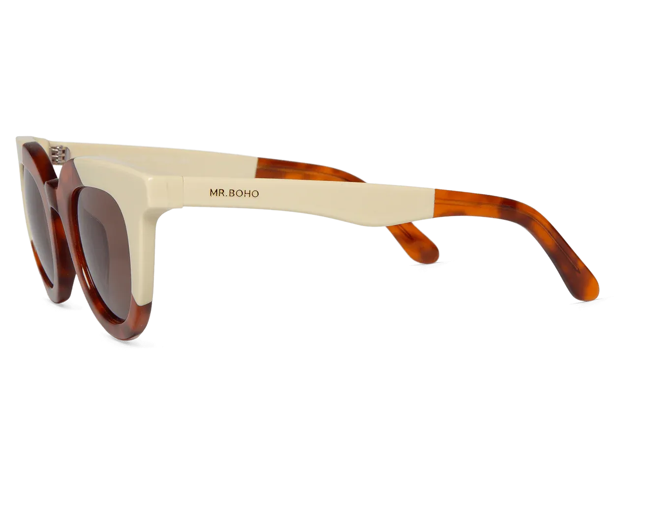 MR BOHO HAYES- CREAM/LEO TORTOISE