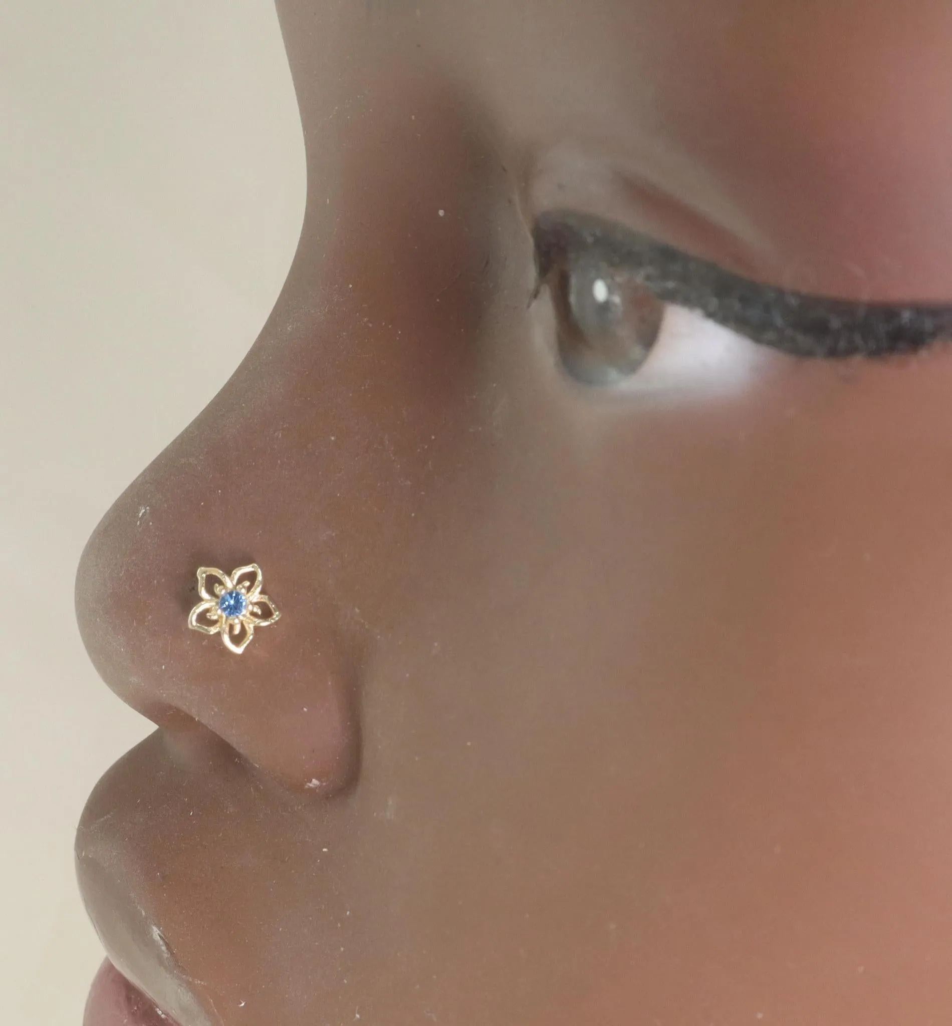 New Inner Flower Tiny Nose Stud Jewelry