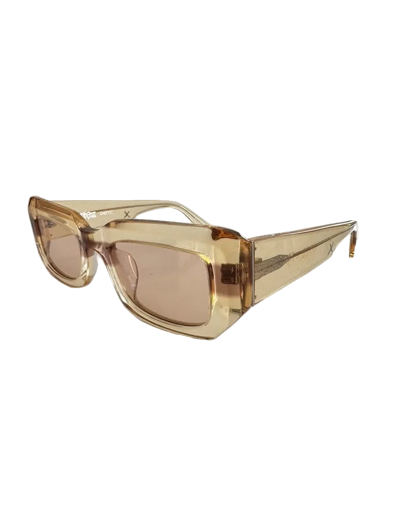 oscar x frank Beige Cortez Sunglasses One Size