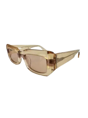 oscar x frank Beige Cortez Sunglasses One Size