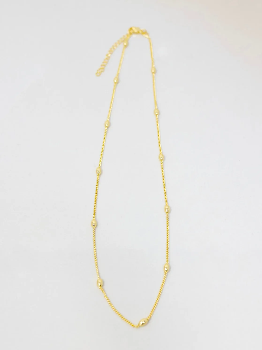 Oval Bead Necklace