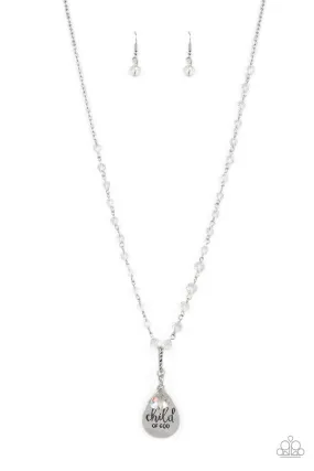 Paparazzi Necklace Divine Dance - White