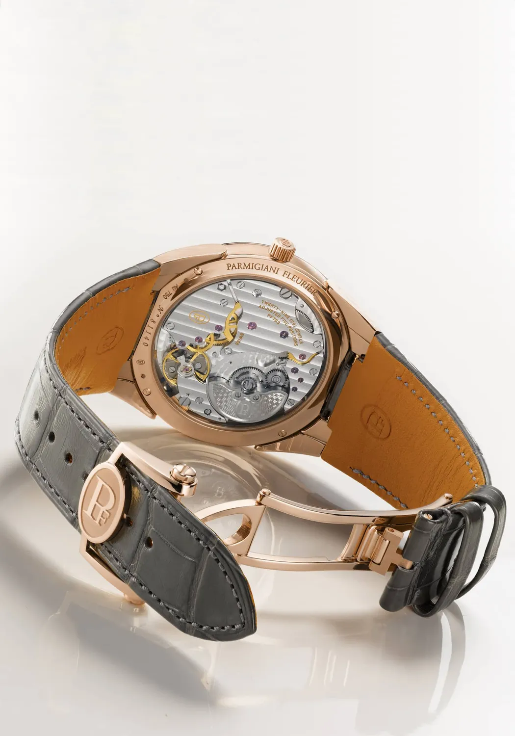 Parmigiani Fleurier Tonda PF Micro-Rotor Rose Gold Warm Grey