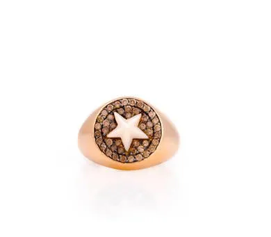 Pinky BD Star Ring