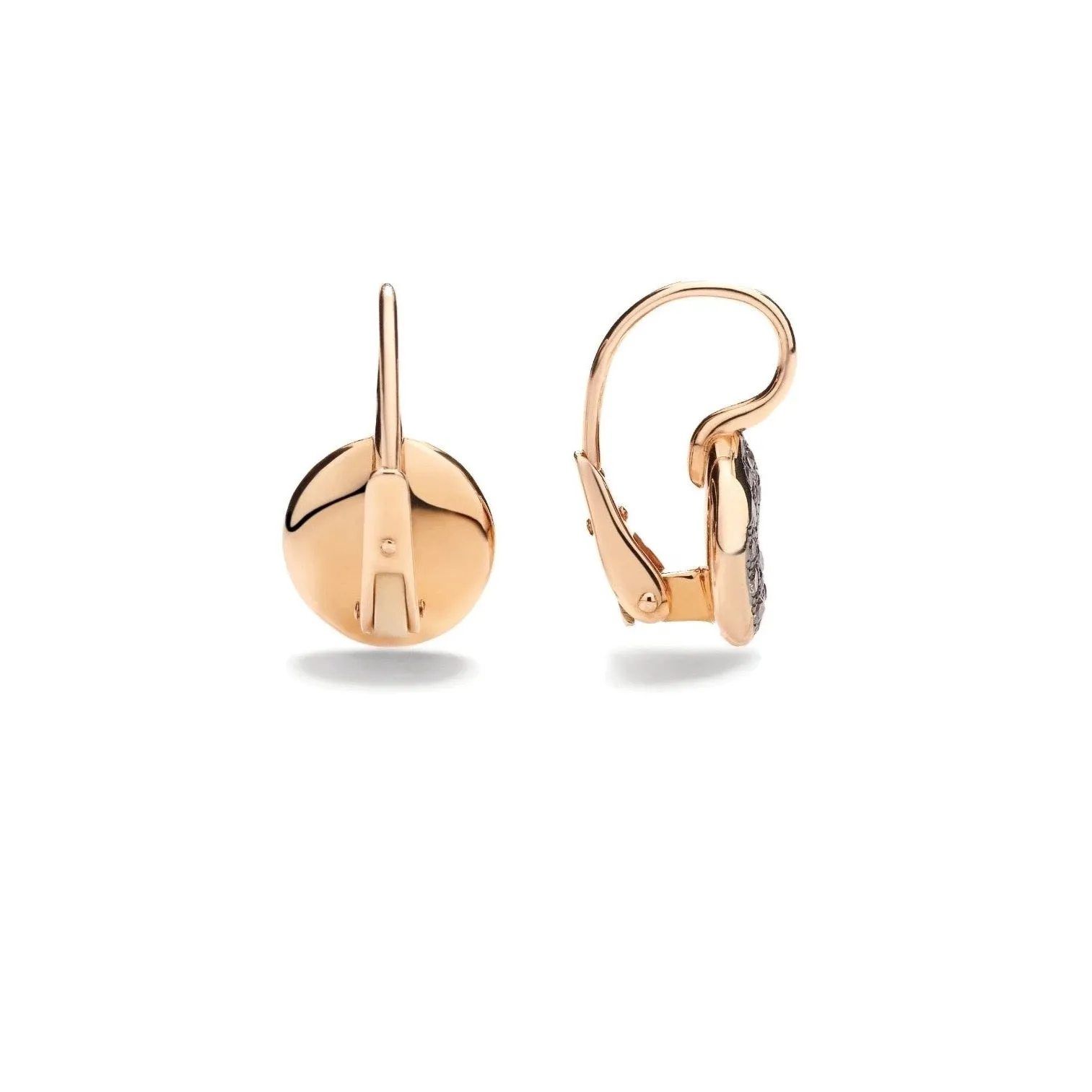 Pomellato - Sabbia - Drop Earrings with Brown Diamonds, 18k Rose Gold