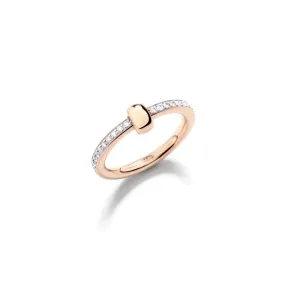 Pomellato - Together - Ring with Diamonds, 18k Rose Gold