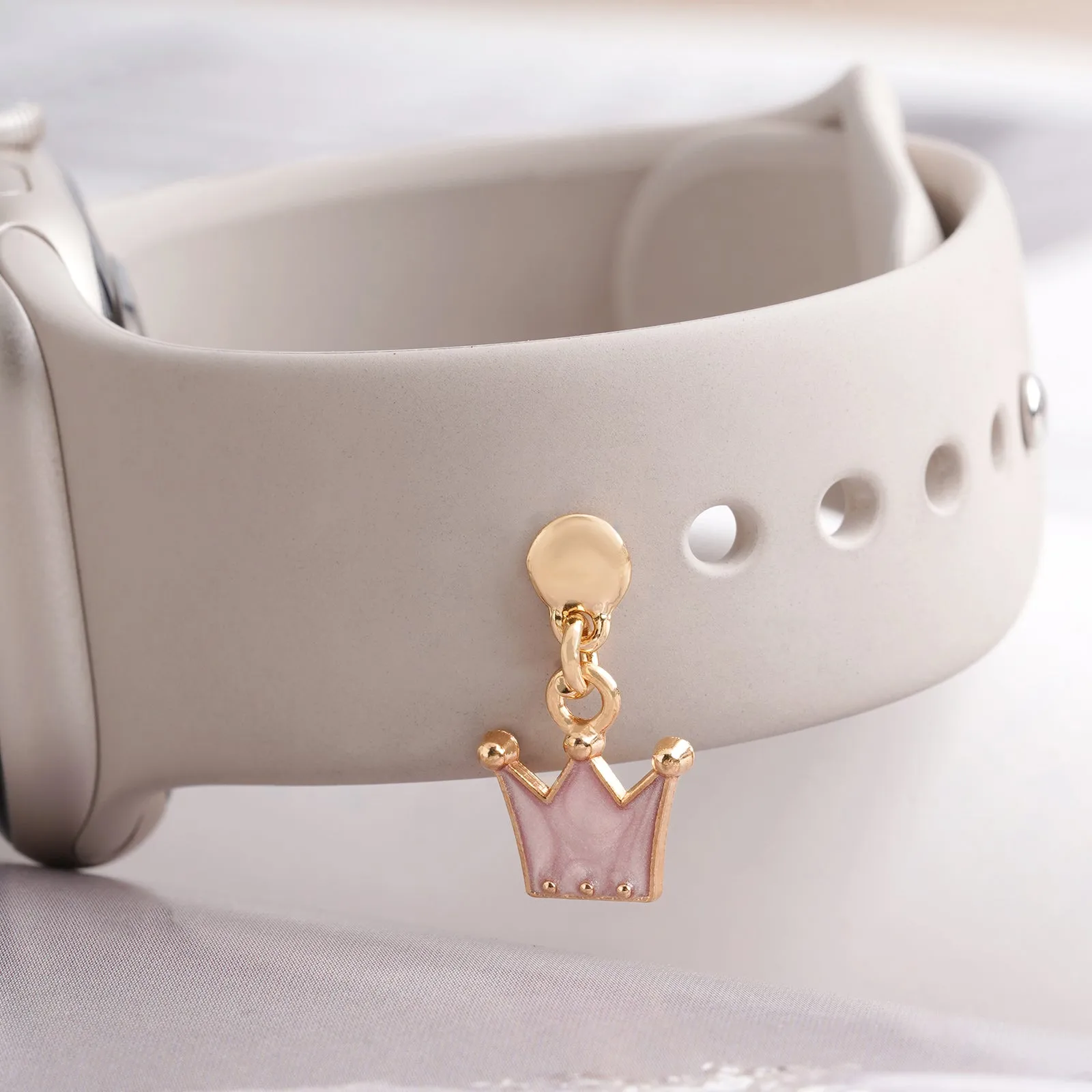 Princess Diaries Pink Pin Watch Charm