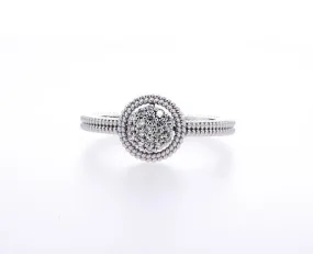 Promise Cluster Diamond Ring