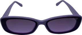 QUAY Purple Vibe Check Sunglasses One Size