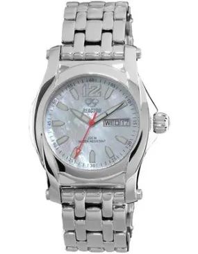 Reactor Curie Ladies Watch - Stainless Steel - White Mother of Pearl Dial