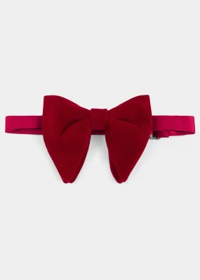 Red Velvet L Bow Tie