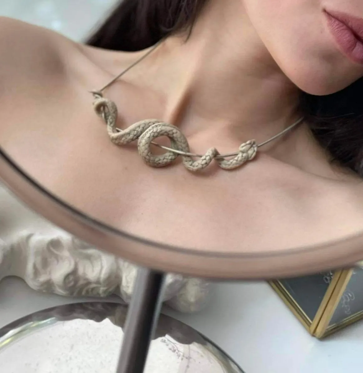 Serpent necklace