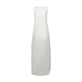 Sleeveless Poplin Maxi Dress