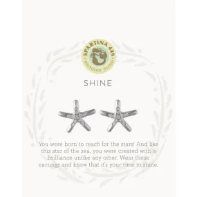 Spartina Sea La Vie Stud Earrings - Shine/Starfish