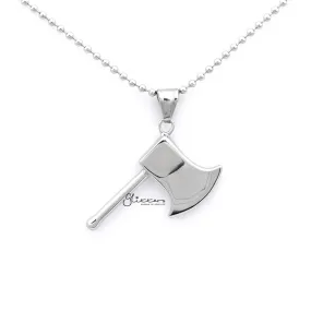 Stainless Steel Ax Pendant