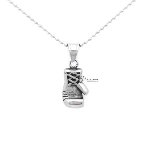 Stainless Steel Boxing Glove Pendant