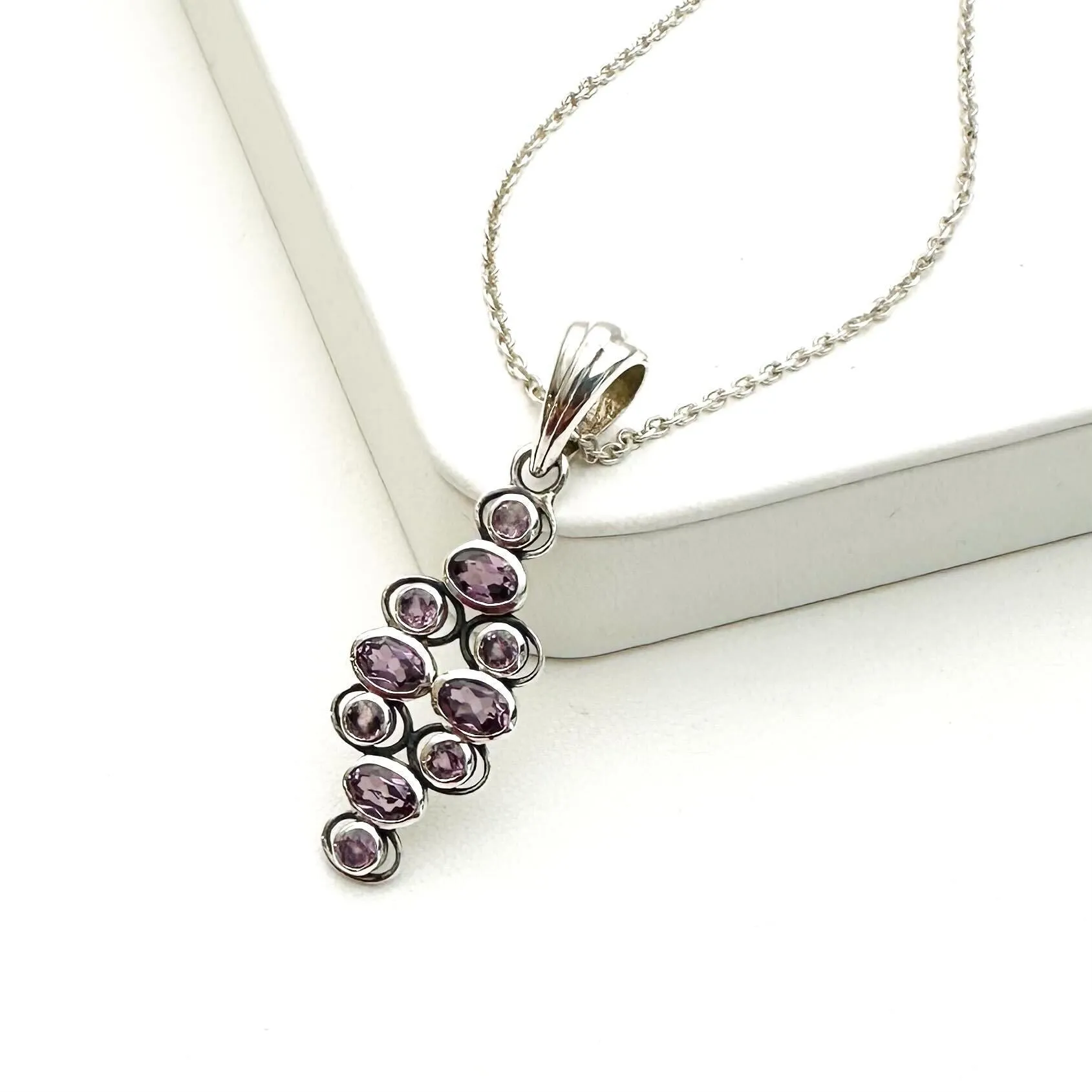 Stardust Necklace- Alexandrite