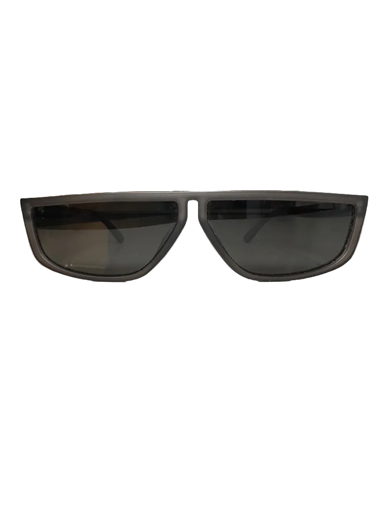 sunglass spot Grey Flat Top Sunglasses One Size