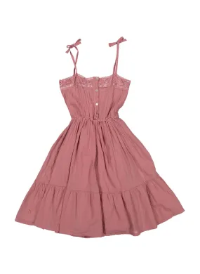 Tocoto Vintage Bambula Dress in Pink