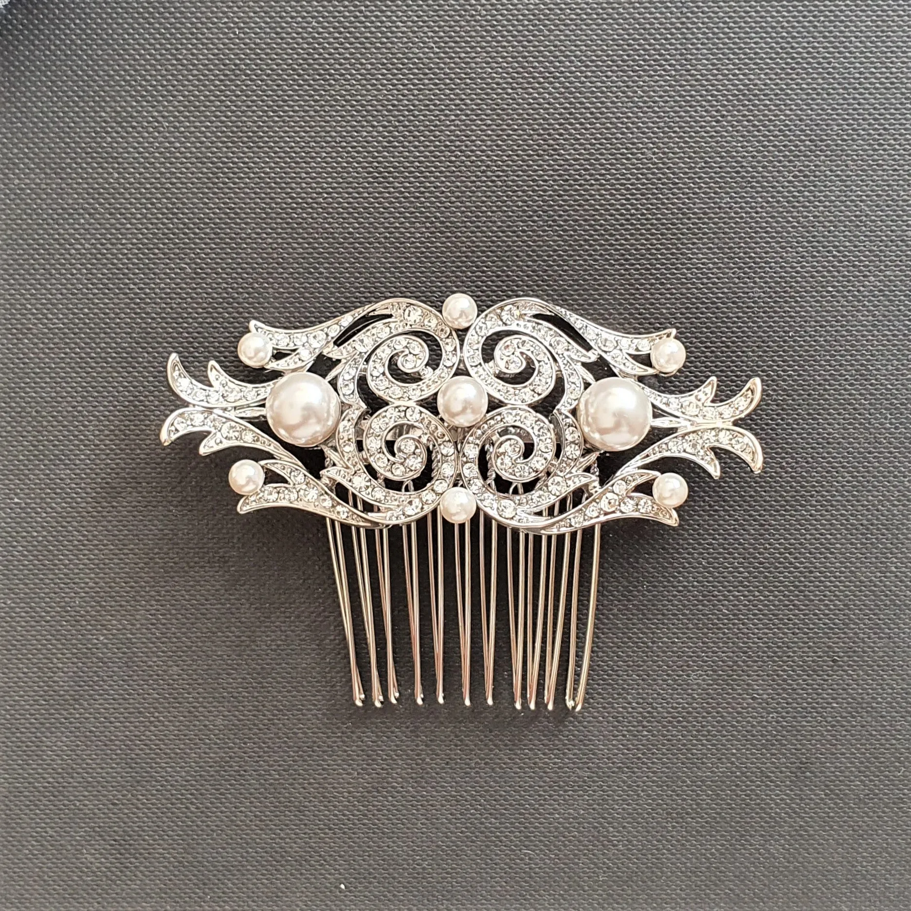 Vintage Inspired Bridal Hair Comb-Aurora