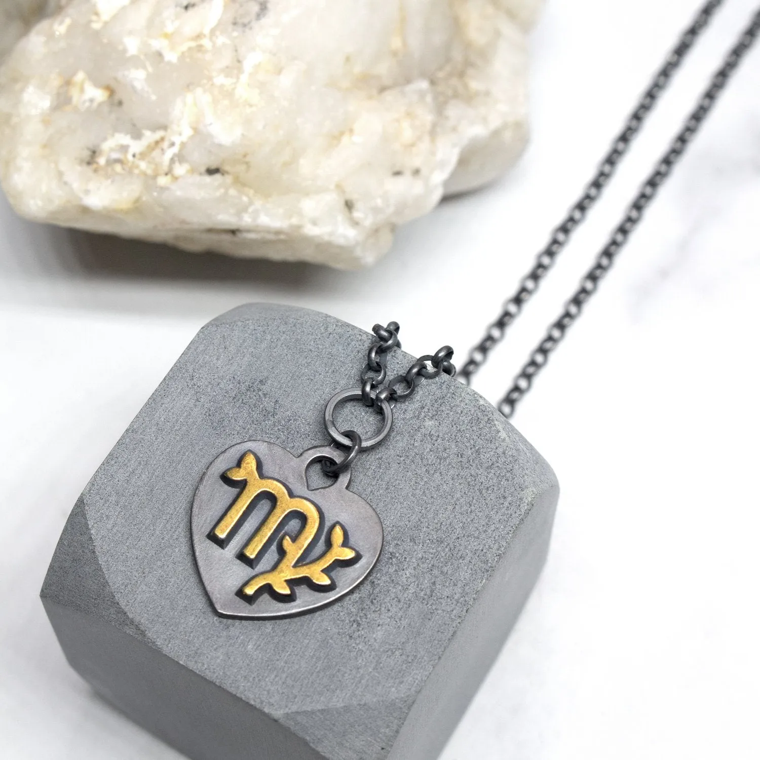 Virgo Charm Necklace